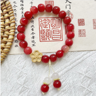 【 Mia】Natural poojina bracelet Bodhi bracelet (arrive about 7-12 days)