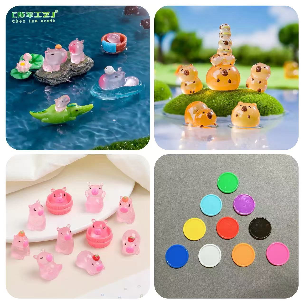 【Echo】Animal Series Carvings 10 colours card Lucky bags  (arrive about 7-12 days)