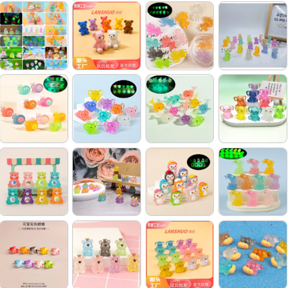 【Echo】Animal Series Carvings 10 colours card Lucky bags  (arrive about 7-12 days)