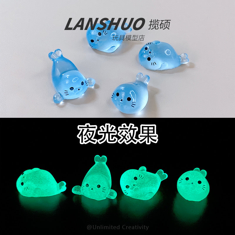 3 in 1 bag Luminous  Mini animal  Carving MIX 【LiLy 】  LIVE LINK(arrive about 7-12 days)