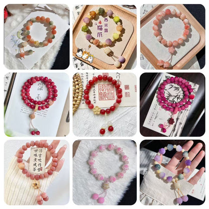 【 Mia】Natural poojina bracelet Bodhi bracelet    (arrive about 7-12 days)