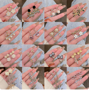 Earring【A】    6   bags    (at least get 10 pcs)