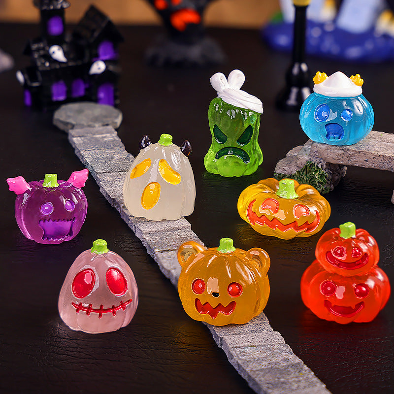 【Echo】Luminous Halloween Pumpkin 10 colours card Lucky bags  (arrive about 7-12 days)
