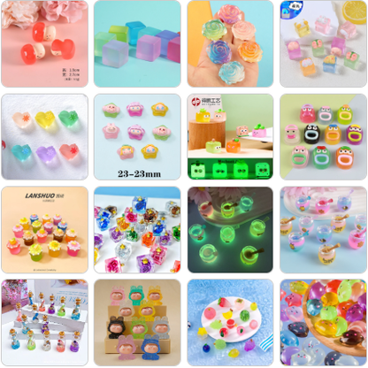 【Echo】Non-Animal Series Carvings 10 colours card Lucky bags  (arrive about 7-12 days)