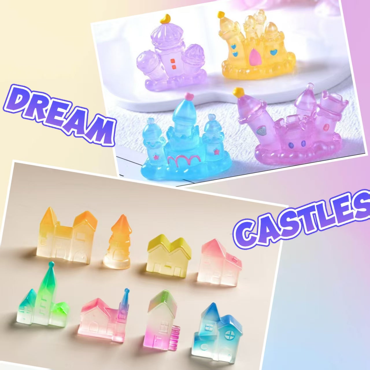 【Echo】Non-Animal Series Carvings 10 colours card Lucky bags  (arrive about 7-12 days)